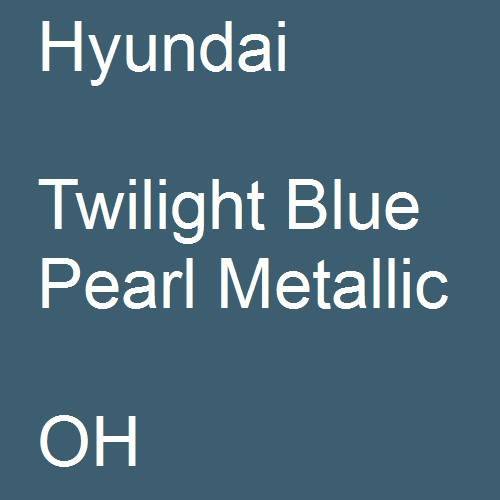 Hyundai, Twilight Blue Pearl Metallic, OH.